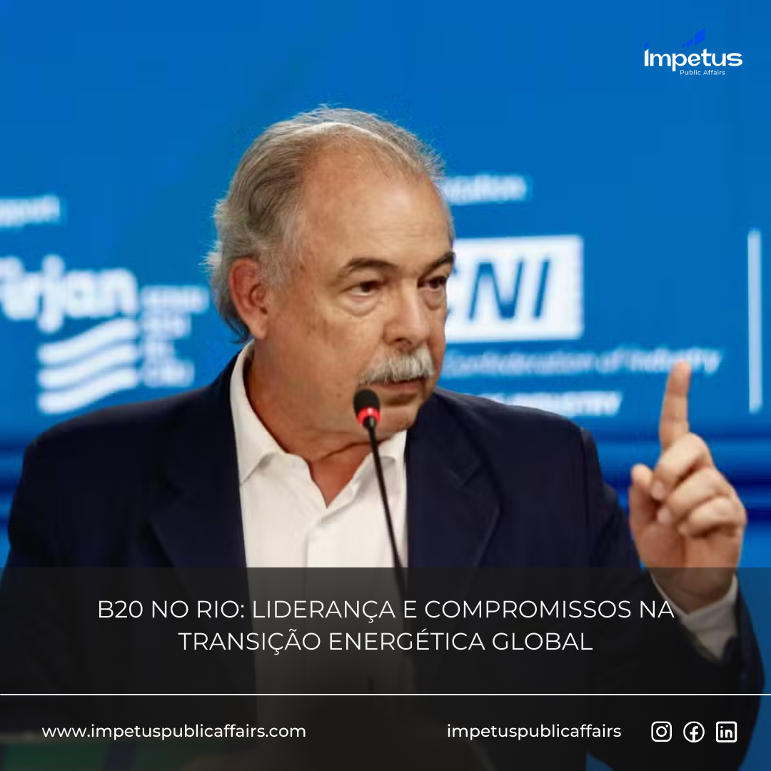 B20 NO RIO: LIDERANÇA E COMPROMISSOS NA TRANSIÇÃO ENERGÉTICA GLOBAL